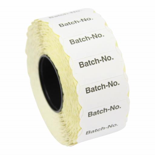 15,000 White & Red 'Best Before' Price Gun Labels - 26 X 12mm, Permanent, For CT4 (Made In UK)