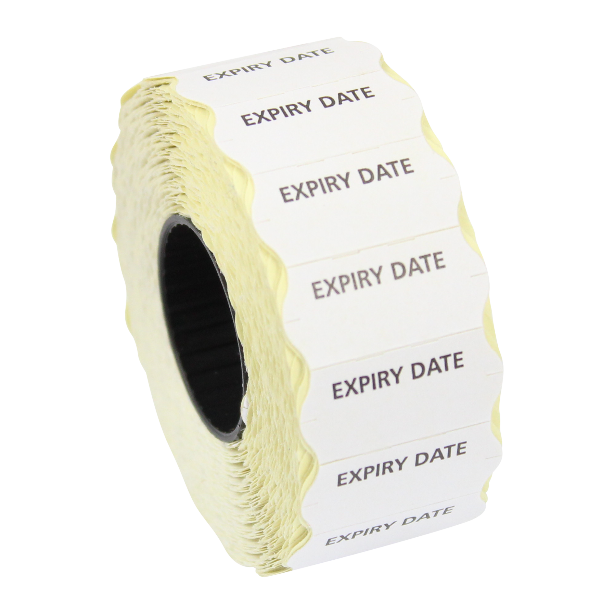EXPIRY DATE Price Gun Labels CT4 White EXPIRY DATE 26mm x 12mm