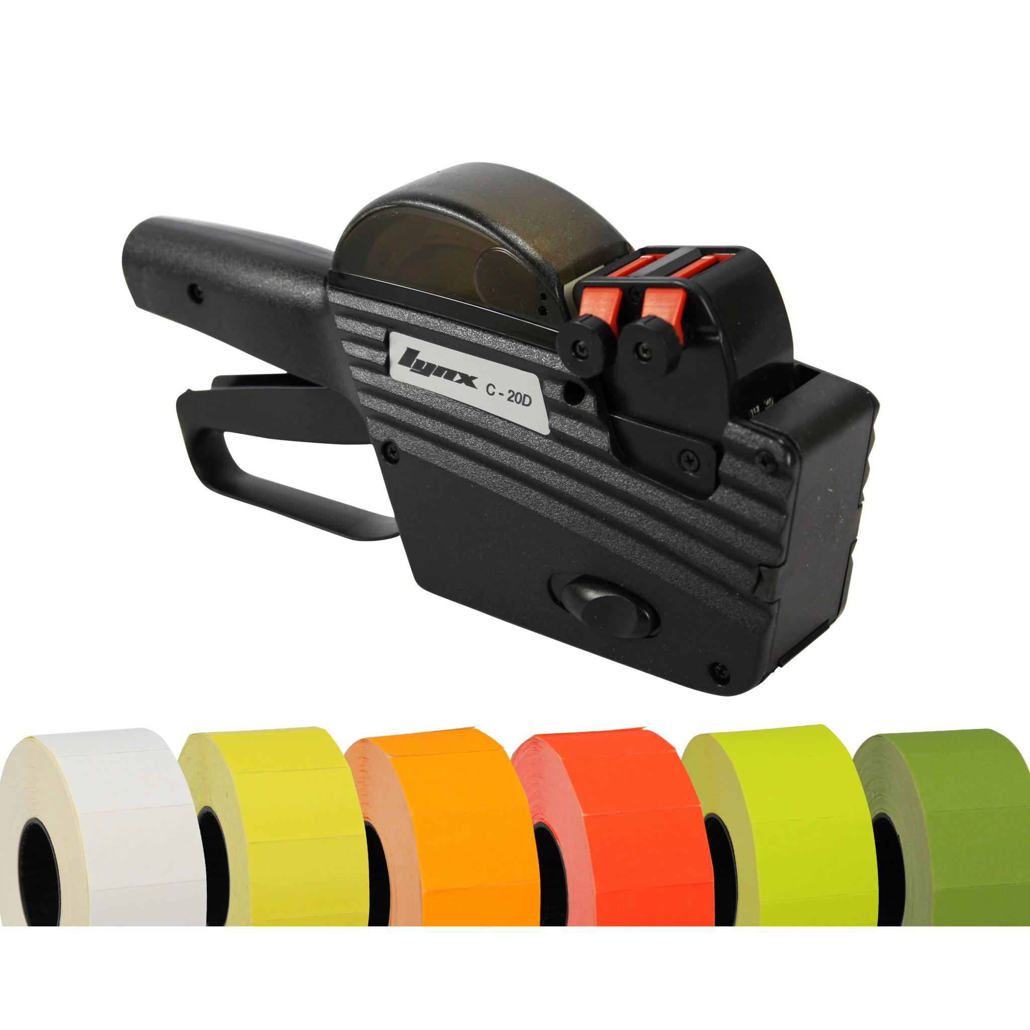 Lynx CW20D 2 Line Date Coding Gun Starter Pack | Price Guns and Labels
